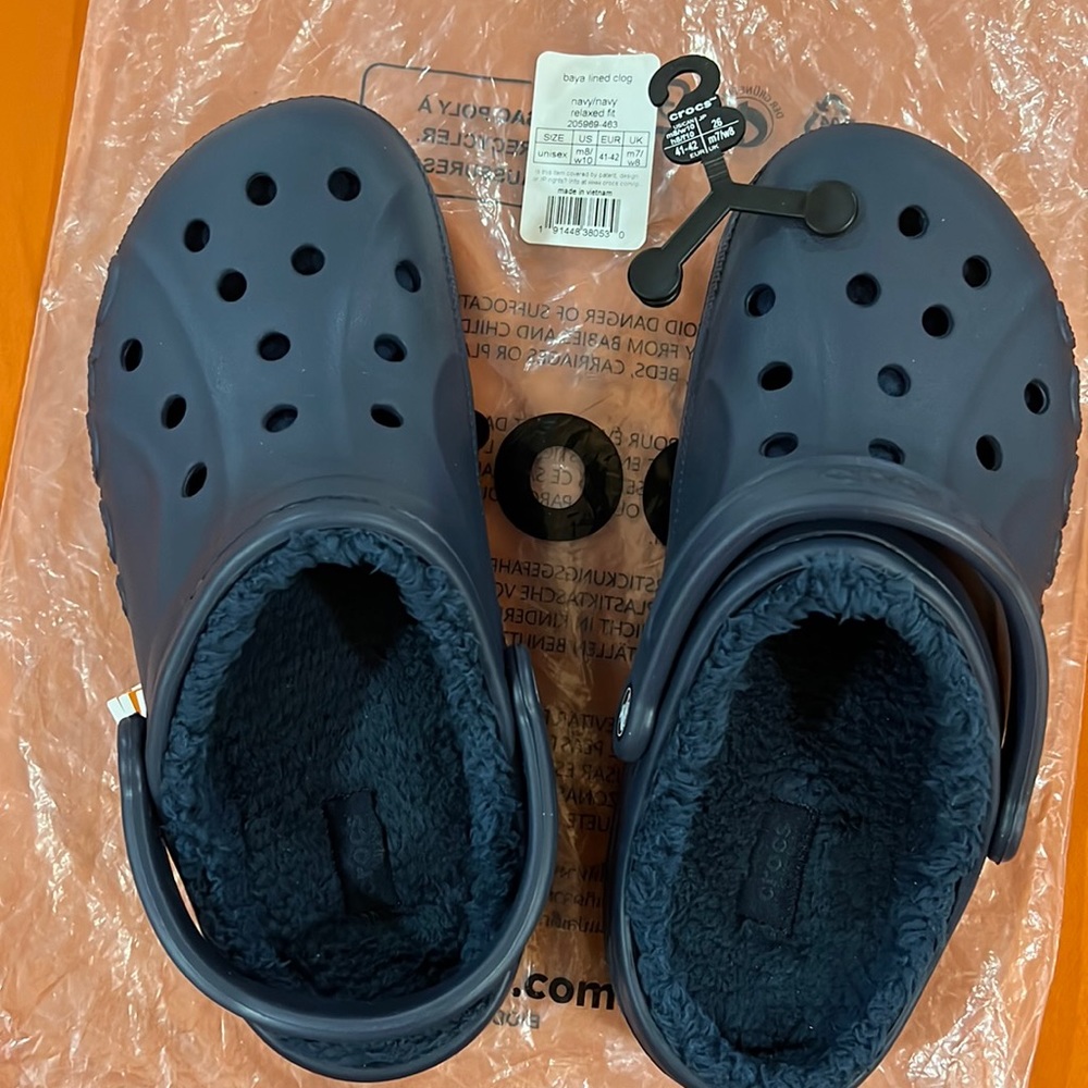 UNISEX MEN 8/ WOMEN 10-BAYA LINED CLOG